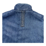 KHRISJOY giubbino smanicato in denim con zip  Blu per Bambina KU2A52 BLU KHRISJOY 