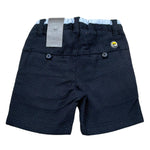 Sarabanda Bermuda Tinta Unita con Elastico In Vita per Neonato 0J533 BLU SARABANDA 