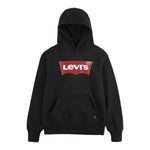 LEVI'S felpa chiusa con cappuccio tinta unita Nero per Bambino 8E8778J NERO LEVI'S 