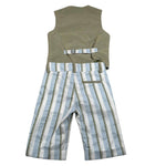 New Gereration Completo 2 Pezzi Gilet-Bermuda Verde per Bambino 51952 VERDE NEW GERERATION 