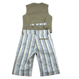 New Gereration Completo 2 Pezzi Gilet-Bermuda Verde per Bambino 51952 VERDE NEW GERERATION 