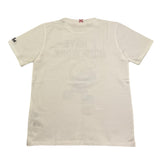 Saint Barth T-Shirt Girocollo Tinta Unita con Stampa Puffo per Bambino SMURF BIANCO SAINT BARTH 
