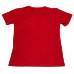 Zu+Elements T-Shirt Girocollo Tinta Unita con Logo per Bambino ZU218 ROSSO ZU+ELEMENTS 