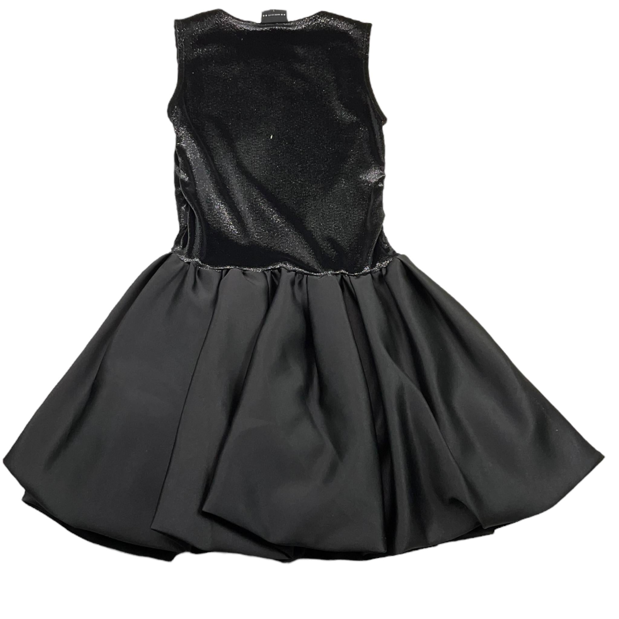 MARC ELLIS abito giromanica tinta unita  Nero per Bambina JMJDR15754 NERO MARC ELLIS 