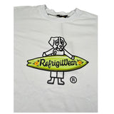 Refrigiwear T-Shirt Girocollo Tinta Unita con Stampa per Bambino RW431 BIANCO REFRIGIWEAR 