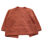 WEDOBLE cardigan tinta unita con trafori Rosa per Neonata I2406308 ROSA WEDOBLE 