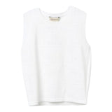Twinset Gilet Tinta Unita Con Stampa In Rilievo Bianco Per Bambina