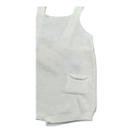 Wedoble Salopette Tinta Unita con Taschino per Neonato V24033035B BIANCO WEDOBLE 