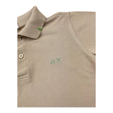Sun68 Polo Mezza Manica Tinta Unita con Logo per Bambino A35301 BEIGE SUN68 