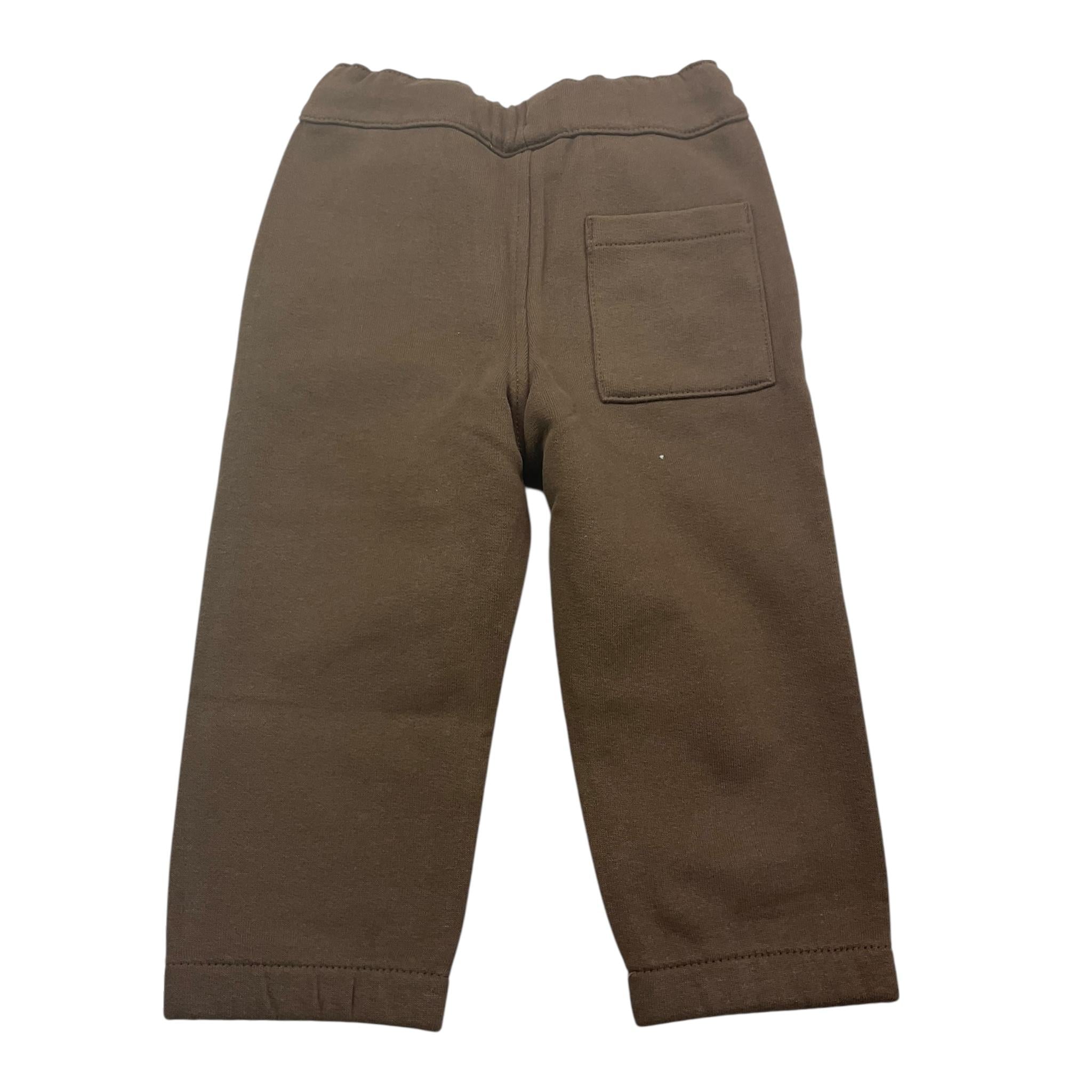 I DO pantalne tuta tinta unita cn elastic in vita Marrone per Neonato 4A509 MARRONE I DO 