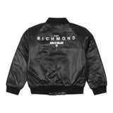 JOHN RICHMOND giubbino in ecopelle tinta unita con zip Nero per Bambino RIA24069GBJ NERO JOHN RICHMOND 