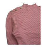 PINK BABY completo 2 pezzi maglia-pantalone tinta unita Rosa per Bambina QC1171AB ROSA PINK BABY 