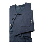 Daniele Alessandrini Completo 2 Pezzi Gilet-Bermuda per Bambino 1296K200163 BLU DANIELE ALESSANDRINI 