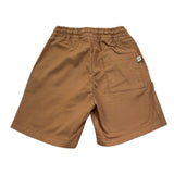 Manuel Ritz Bermuda Tinta Unita con Elastico In Vita per Bambino MR3017X MARRONE MANUEL RITZ 