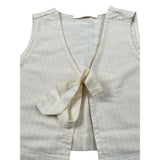 Zhoe & Tobiah Gilet Tinta Unita per Bambina LYT4FJ PANNA ZHOE & TOBIAH 