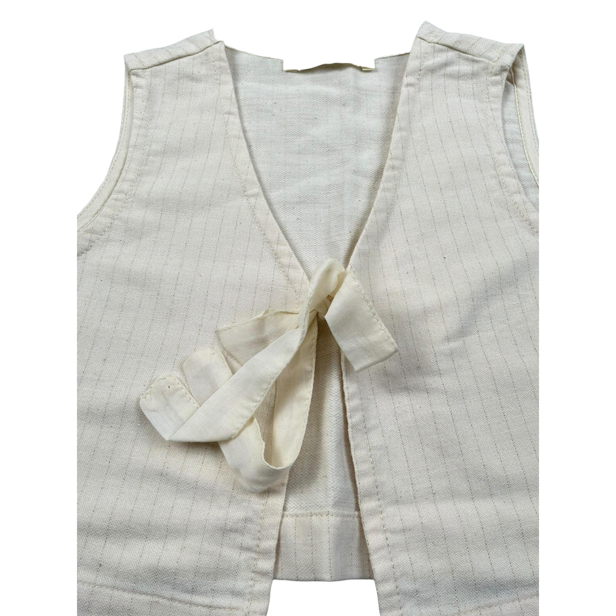 Zhoe & Tobiah Gilet Tinta Unita per Bambina LYT4FJ PANNA ZHOE & TOBIAH 