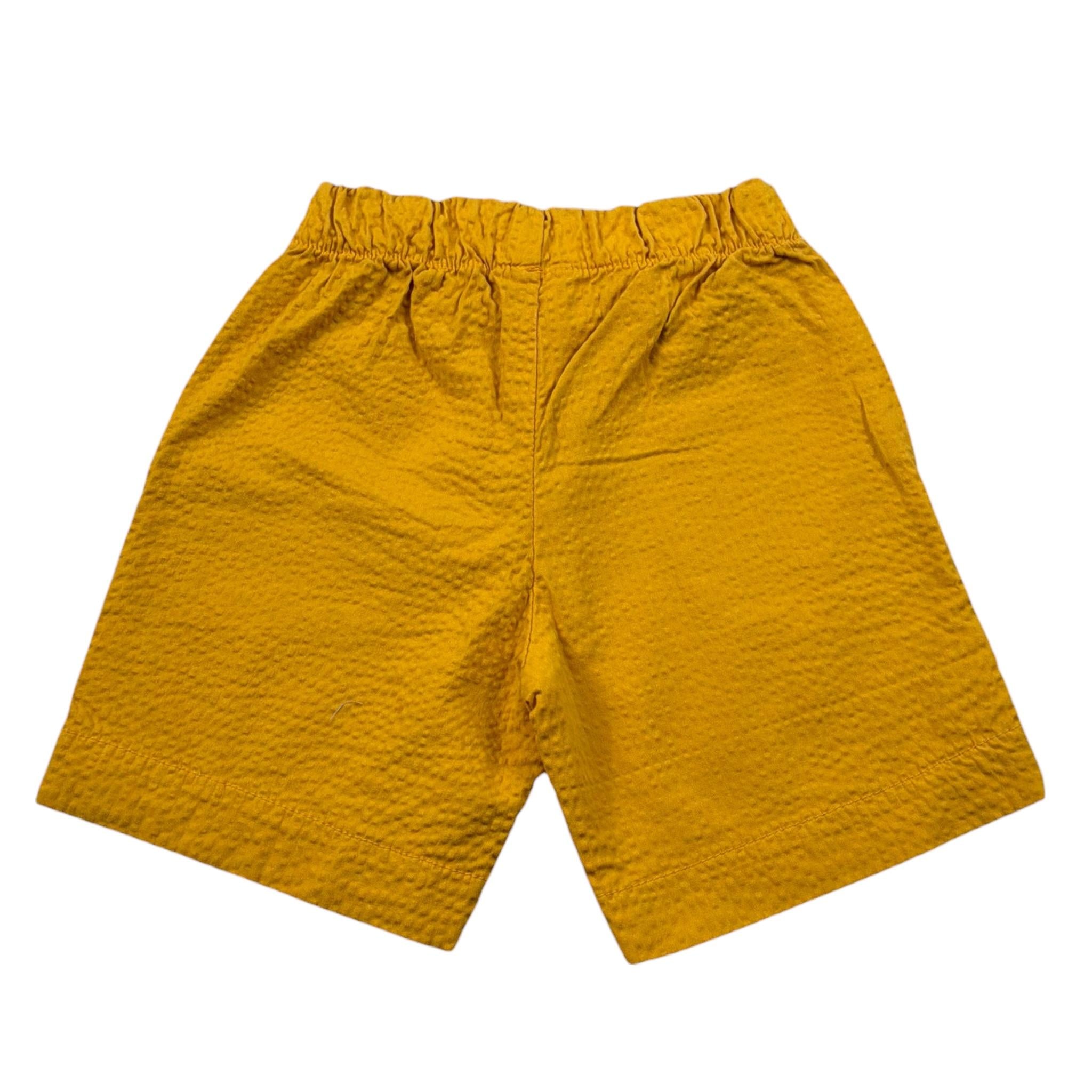 J.O. Milano Bermuda Tinta Unita con Elastico In Vita per Neonato 574D1 SENAPE J.O. MILANO 