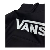 VANS felpa chiusa con cappuccio e stampa logo Nero per Bambino VN000JBMBLK1 NERO VANS 
