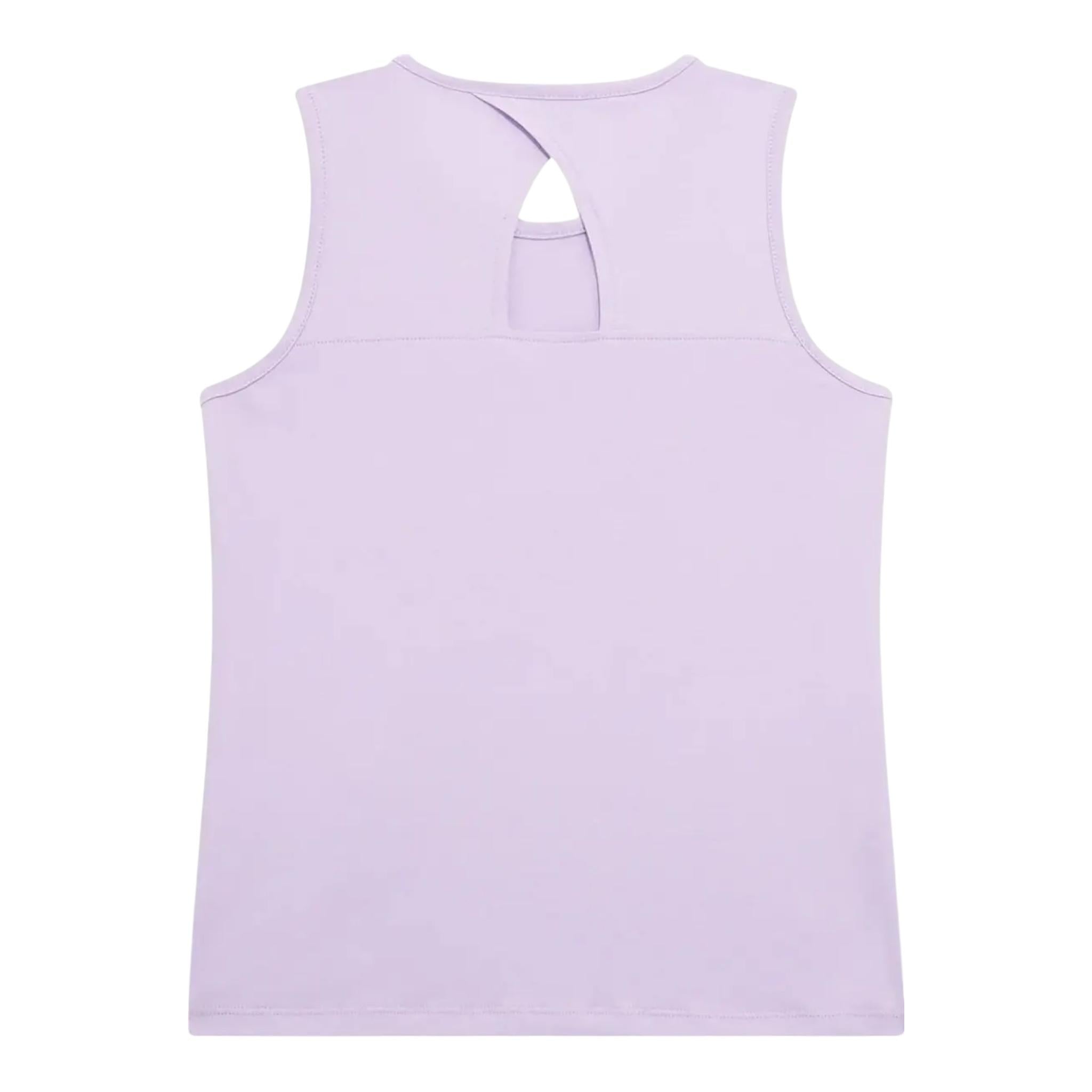 Guess Canotta Tinta Unita con Paillettes per Bambina J4GI15K6YW3 LILLA GUESS 