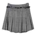 LIU JO gonna stampa fantasia con cinturino Nero per Bambina GF4181 NERO LIU JO 