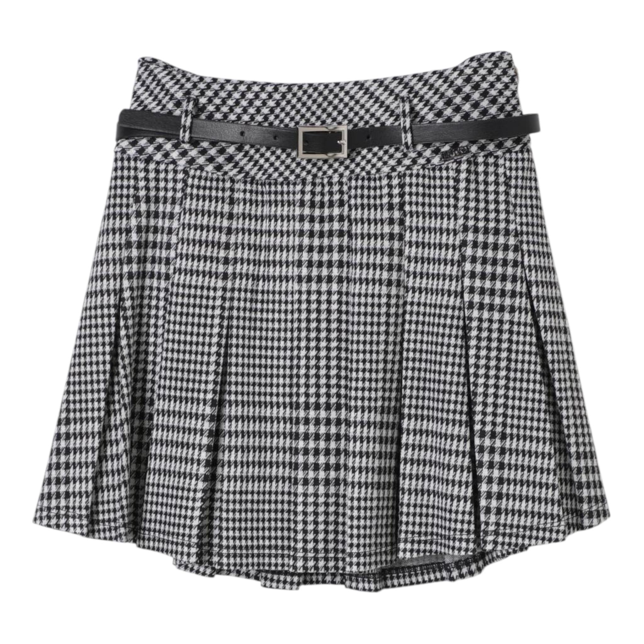 LIU JO gonna stampa fantasia con cinturino Nero per Bambina GF4181 NERO LIU JO 