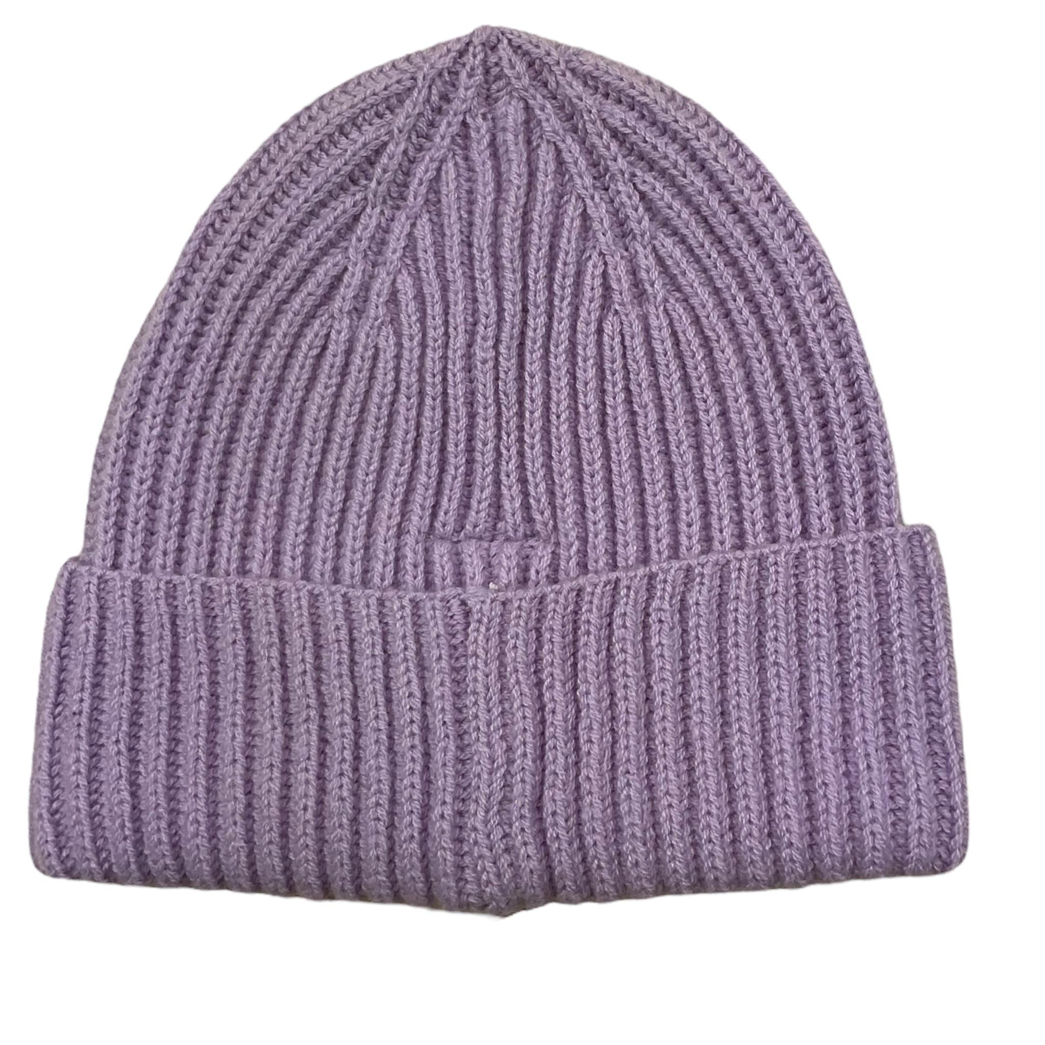 SAINT BARTH cappello tinta unita con logo Lilla per Bambina LILAS LILLA SAINT BARTH 
