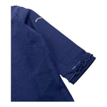 SARABANDA shirt mezzo collo tinta unita  Blu per Bambina 05208 BLU SARABANDA 