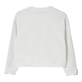 Stella Mccartney Felpa Tinta Unita con Aperture Laterali per Bambino TW4C00 BIANCO STELLA McCARTNEY 