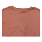 DIXIE felpa chiusa tinta unita asimmetrica Rosa per Bambina LB35040G42 ROSA DIXIE 