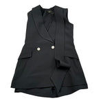 Fun & Fun Tuta Intera Modello Giacca Tinta Unita per Bambina FNCJJP01085X NERO FUN & FUN 