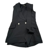 Fun & Fun Tuta Intera Modello Giacca Tinta Unita per Bambina FNCJJP01085X NERO FUN & FUN 