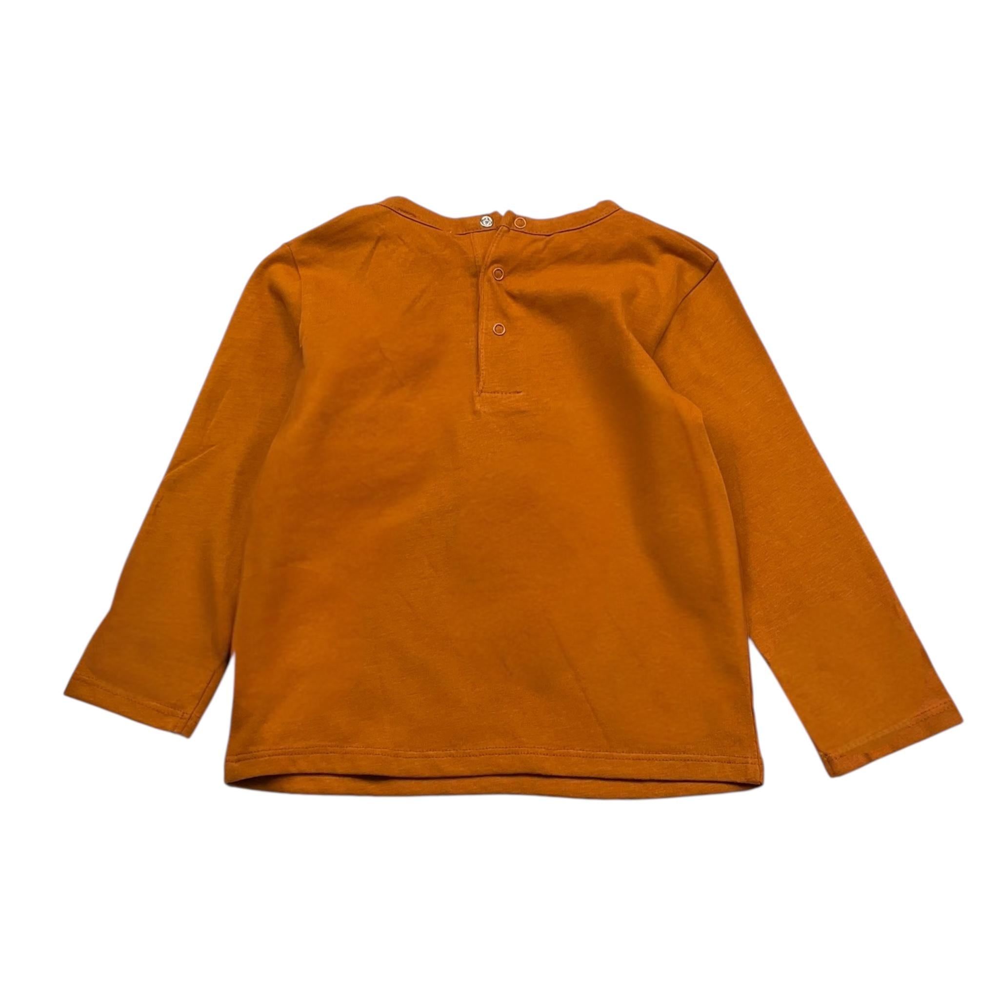 CARRE'MENT BEAU shirt girocollo tinta unita con stampa Arancione per Bambino Y30285J ARANCIONE CARRE'MENT BEAU 