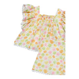 Abel & Lula Completo 2 Pezzi Top-Short per Neonata 5215N BIANCO ABEL & LULA 