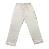 Io Chico Pantalone Tinta Unita Con Elastico In Vita Bianco Per Bambino