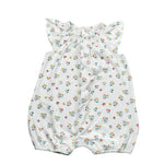 Mayoral Pagliaccetto Tinta Unita con Fantasia Fiori per Neonata JEJJ BIANCO MAYORAL 