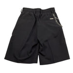 John Richmond Bermuda Tinta Unita con Elastico In Vita per Bambino RBP2522BE NERO JOHN RICHMOND 