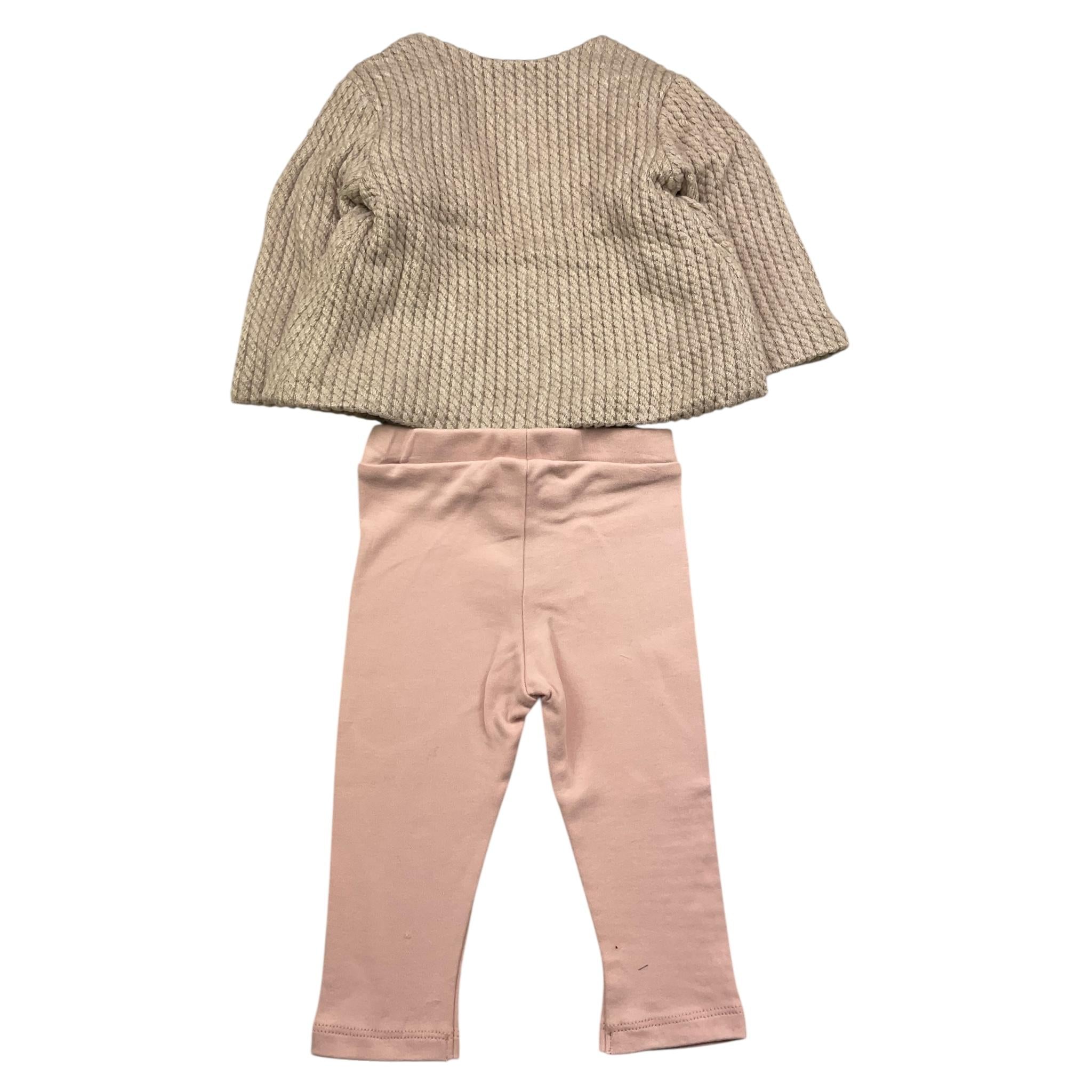 MAYORAL completo 2 pezzi cardigan-shirt-leggins Beige per Neonata 2702 BEIGE MAYORAL 