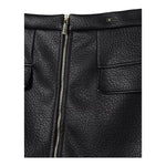 ELISABETTA FRANCHI gonna in ecopelle tinta unita Nero per Bambina EFGO169X NERO ELISABETTA FRANCHI 