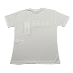 Dondup T-Shirt Girocollo Tinta Unita con Stampa per Bambina DMTS037X BIANCO DONDUP 