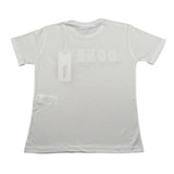 Dondup T-Shirt Girocollo Tinta Unita con Stampa per Bambina DMTS037X BIANCO DONDUP 