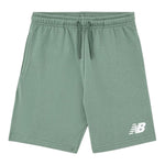 New Balance Bermuda Felpa Tinta Unita con Logo per Bambino LAKB0013 VERDE NEW BALANCE 