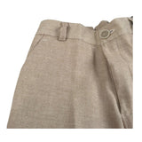 Emanuel Pris Pantalone Tinta Unita con Girovita Regolabile per Bambino EPT6178B BEIGE EMANUEL PRIS 