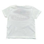 Please T-Shirt Girocollo tinta unita con Stampa Bianco per Neonata MB75030G13 BIANCO PLEASE 
