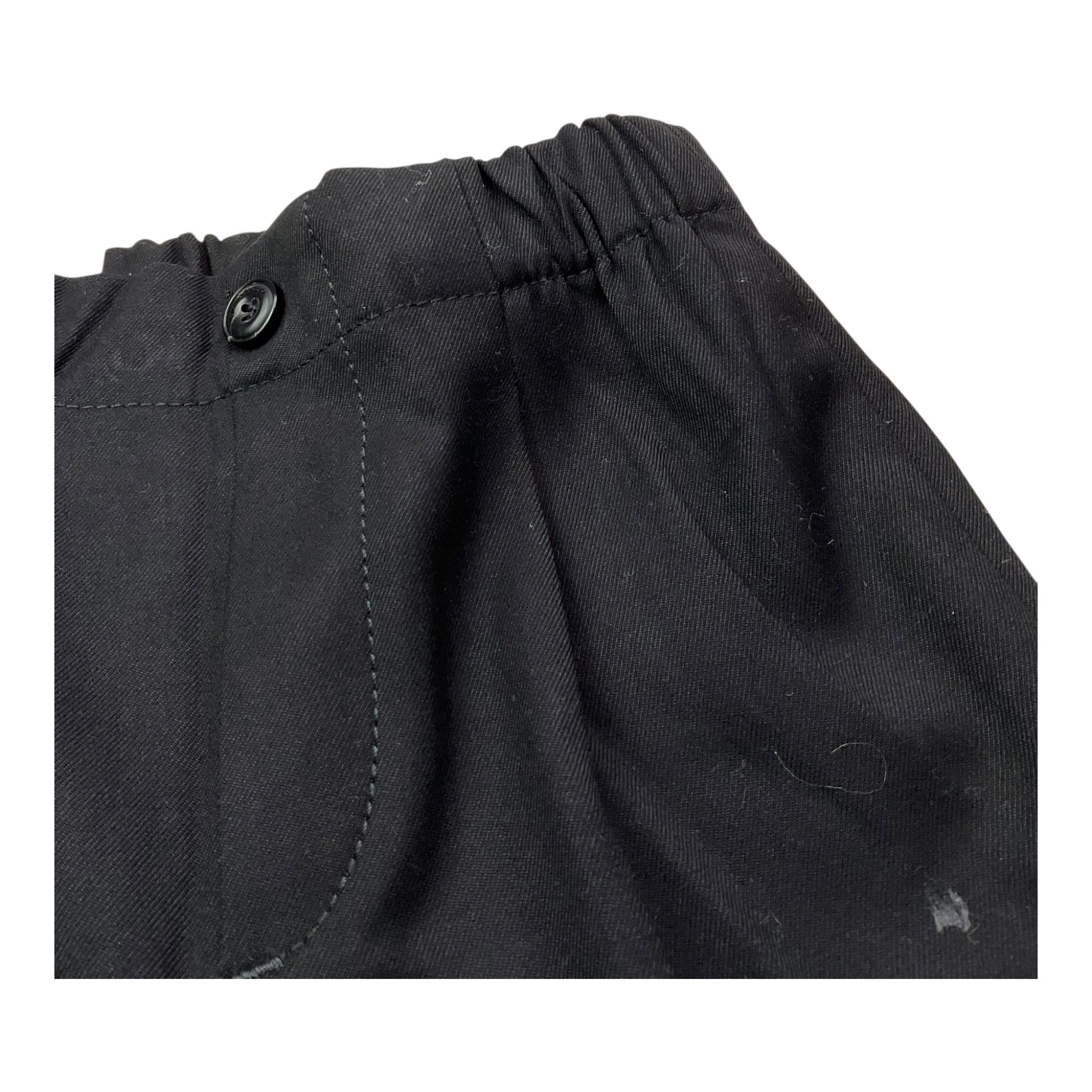 MICHAEL COAL pantalone inta unita con elastico in vita Nero per Bambino LITTOM7157LF24J NERO MICHAEL COAL 