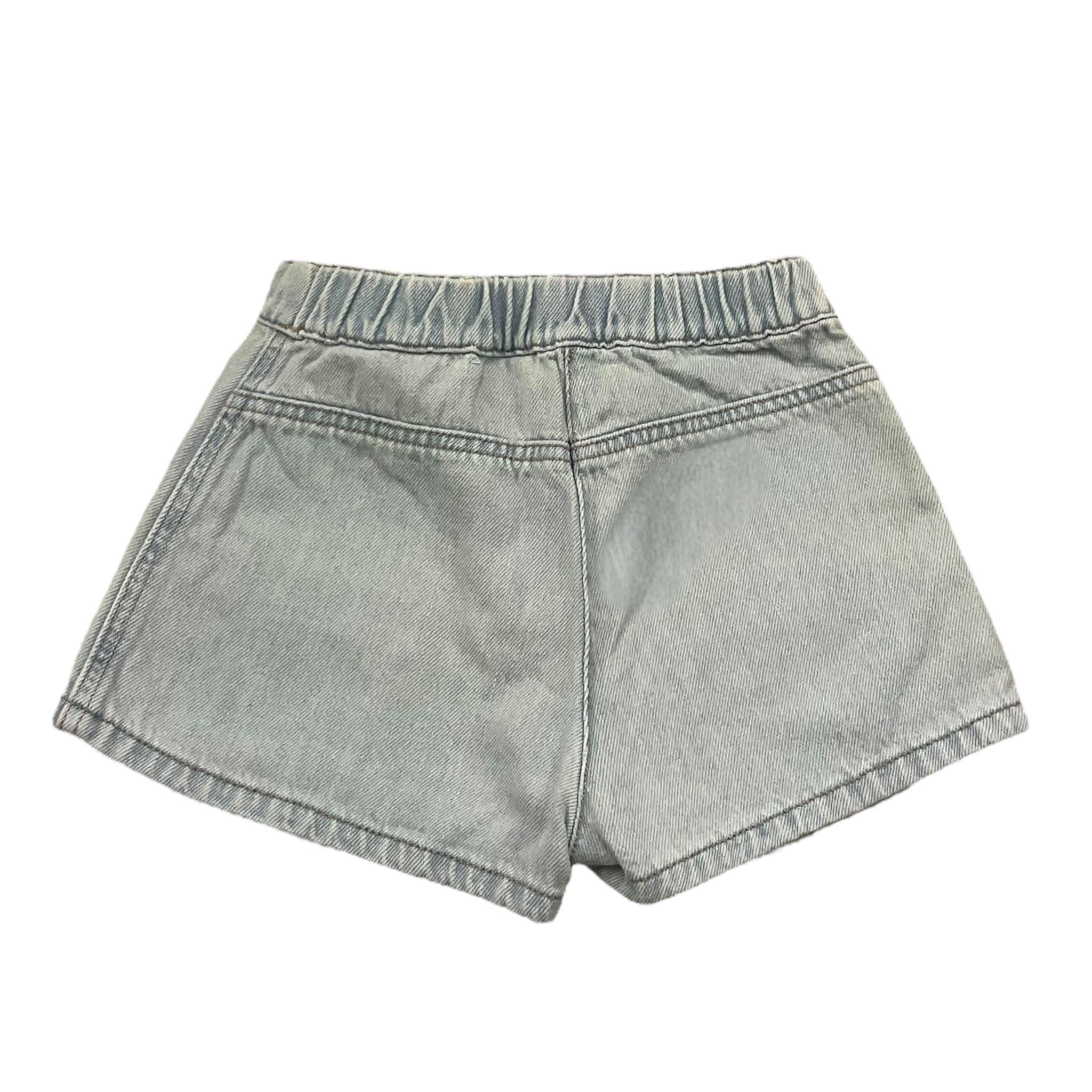 Aspesi Short In Denim Tinta Unita con Elastico In Vita per Bambina S25018PSJ0042 AZZURRO ASPESI 
