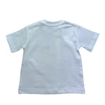 Cesare Paciotti T-Shirt Girocollo Tinta Unita con Stampa per Neonato TSP5115BX BIANCO CESARE PACIOTTI 