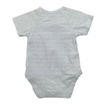Nanan Body tinta unita con Stampa Azzurro per Neonato INFB0903A AZZURRO NANAN 