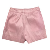 Lu Lu By Miss Grant Short Tinta Unita Con Elastico In Vita Rosa Per Bambina