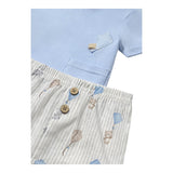 Mayoral Completo 2 Pezzi T-Shirt-Culottw per Neonato 1202 AZZURRO MAYORAL 