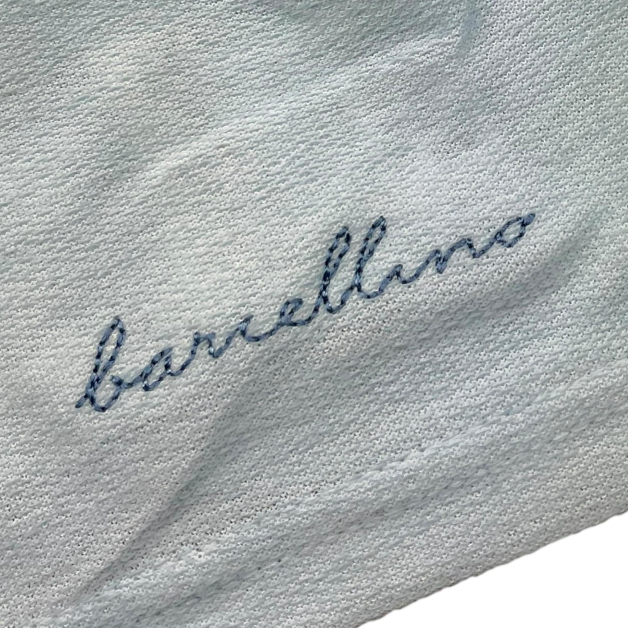 Barcellino Cappello Tinta Unita con Stampa per Neonato 9089 AZZURRO BARCELLINO 